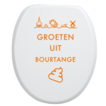 Toiletbrilsticker - Bourtange - Afbeelding 3