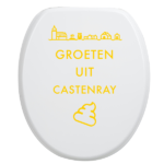 Toiletbrilsticker - Castenray - Afbeelding 5