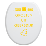 Toiletbrilsticker - Geersdijk - Afbeelding 5