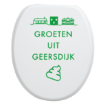 Toiletbrilsticker - Geersdijk - Afbeelding 6