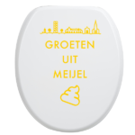 Toiletbrilsticker - Meijel - Afbeelding 5