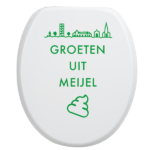 Toiletbrilsticker - Meijel - Afbeelding 6