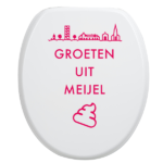 Toiletbrilsticker - Meijel - Afbeelding 7