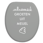 Toiletbrilsticker - Meijel - Afbeelding 2