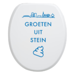 Toiletbrilsticker - Stein - Afbeelding 4