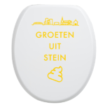 Toiletbrilsticker - Stein - Afbeelding 5