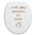 Toiletbrilsticker - Stein - Afbeelding 8