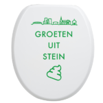 Toiletbrilsticker - Stein - Afbeelding 6