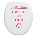 Toiletbrilsticker - Stein - Afbeelding 7