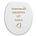 Toiletbrilsticker - Vaals - Afbeelding 8