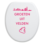 Toiletbrilsticker - Velden - Afbeelding 7