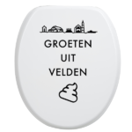 Toiletbrilsticker - Velden